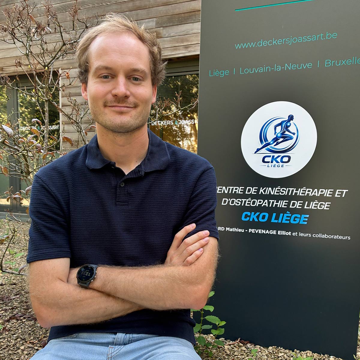 Photo de Mathieu Evrard, fondateur du CKO-Liège